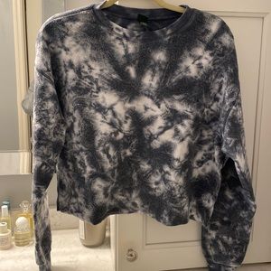 Target cropped long sleeve sweatshirt